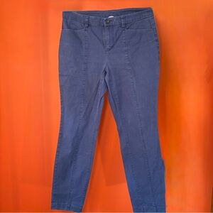 Duluth Navy Slim Leg Workday Warrior Chinos